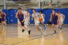 MBBall vs Emerson  Wheaton College Men's Basketball vs Emerson College is the first round of the NEWMAC Basketball Championships. - Photo By: KEITH NORDSTROM : Wheaton, basketball, NEWMAC MBBall2024